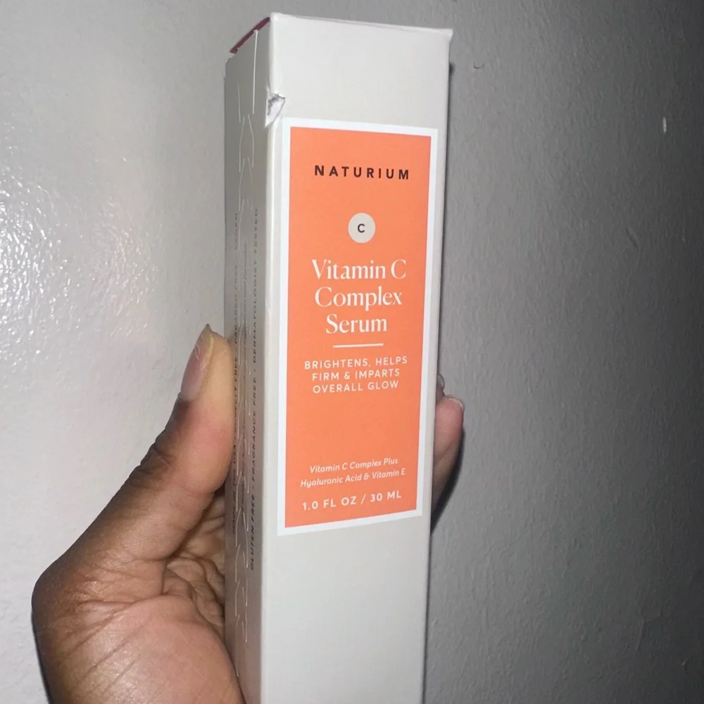Naturium Vitamin C Complex Facial Serum, Hyaluronic Acid & Vit C, 1.0 fl oz NIB